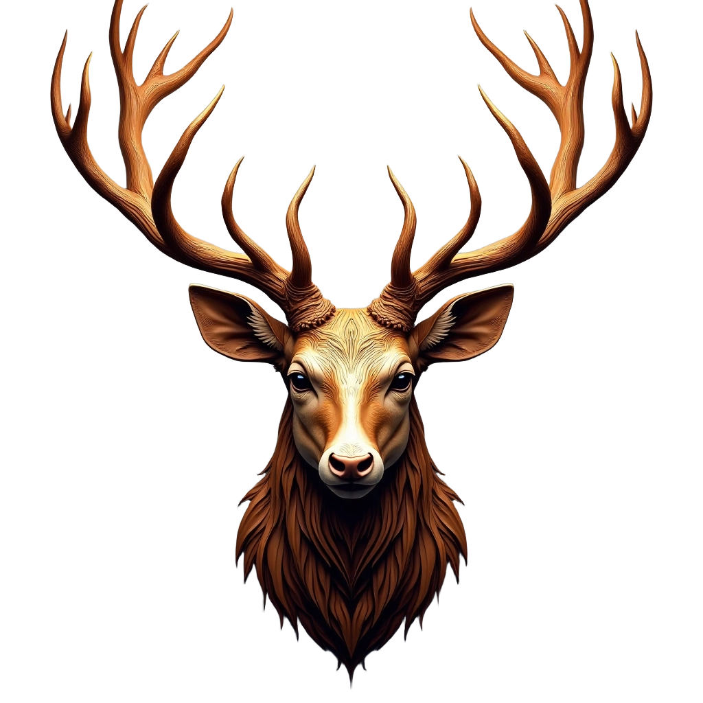 Majestic Deer Portrait